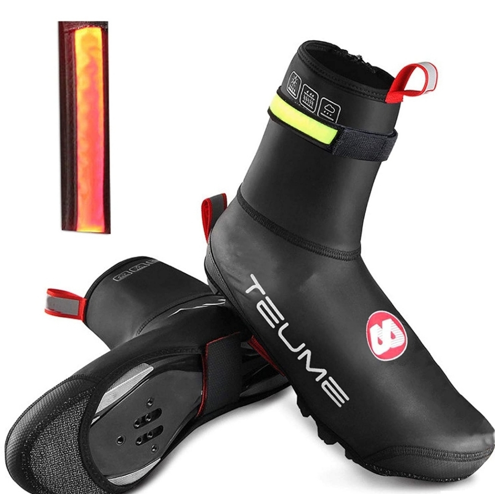 TEUME - Bicycle Shoe Covers with LED Light